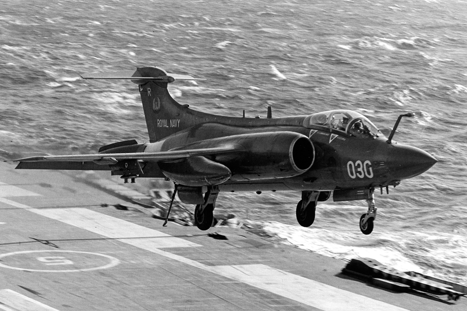 An 809 Naval Air Squadron Buccaneer 