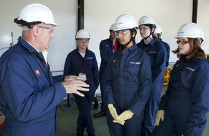 Work experience at National Grid