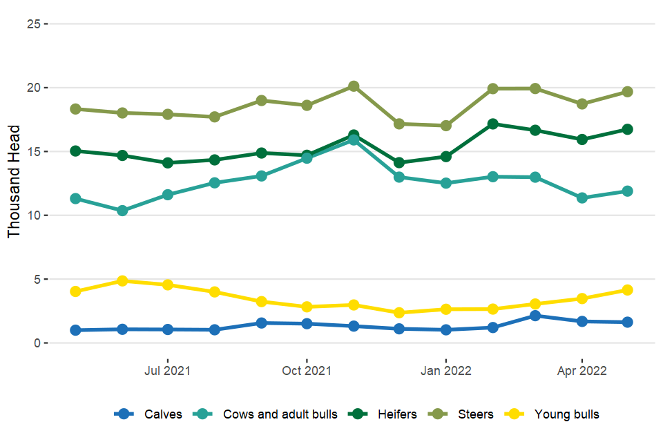 Monthly UK Statistics On Cattle, Sheep And Pig Slaughter And Meat ...