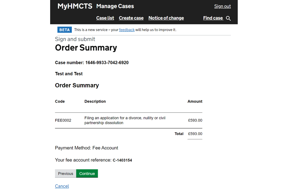 Submit a sole divorce application under new law GOV.UK
