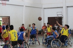 wheelchair basketball