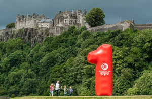 Photo courtesy: http://www.glasgow2014.com/image/stirling-castle