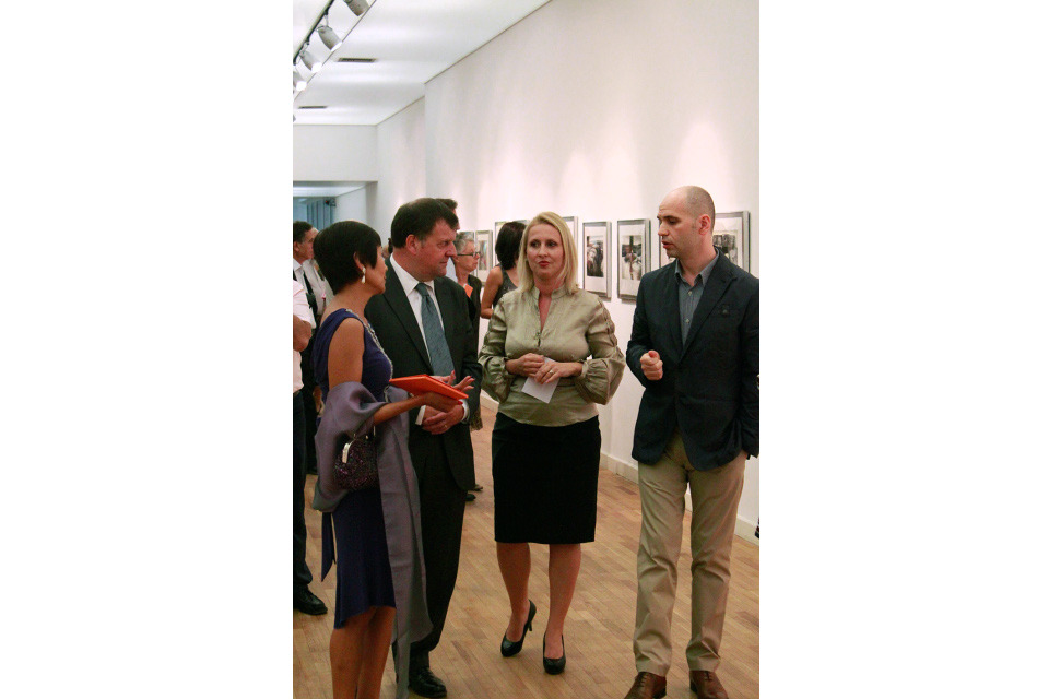 Henry Moore exhibition at the Gallery of Arts in Tirana