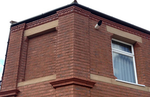 An example of external wall insulation