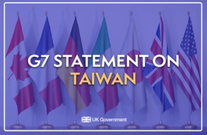 G7 statement on Taiwan