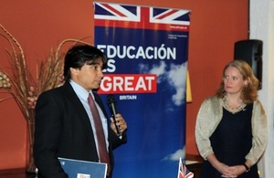 British Ambassador at Chevening farewell reception