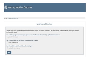 Special Imports Scheme home page