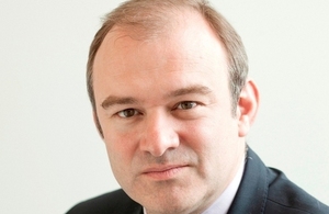 The UK’s Secretary of State for Energy and Climate Change, Edward Davey