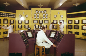 BEPO reactor control room