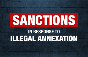 sanctions in response to illegal annexation