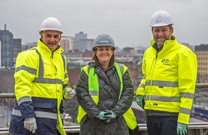 Glasgow’s Buchanan Wharf Reaches ‘Topping Out’ Milestone