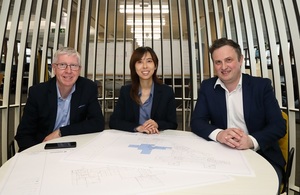 Sellafield Ltd Architects — слева направо — Марк Элти, Сертина Чан, Джейсон Бойл.