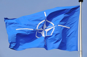 The NATO flag
