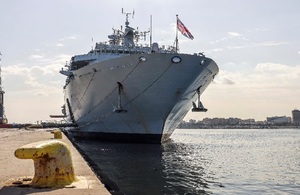 HMS Albion completes visit to Libya