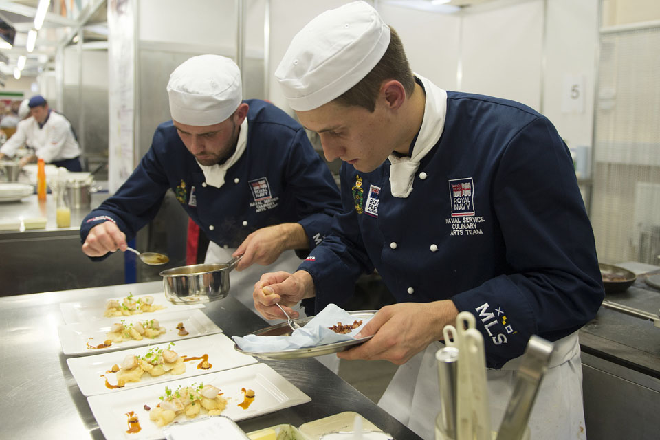 Leading Hand Scott Furber (left) and Able Seaman Ashley Fisher