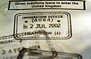 visa stamp