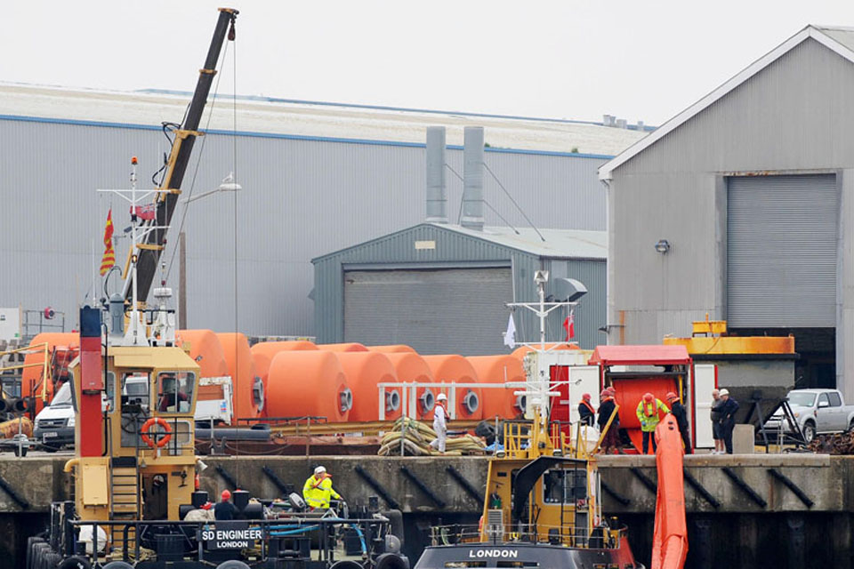 The exercise scenario involved a simulated fuel release at the depot which refuels the Royal Navy and Royal Fleet Auxiliary vessels 