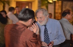 David Puttnam at Education Reception