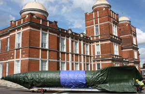 This V2 rocket captured in the Netherlands at the end of the Second World War is to be displayed at the the Royal Engineers Museum, Gillingham