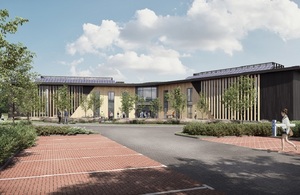 An artist's impression of the new Industrial Solutions Hub (iSH) at Cleator Moor
