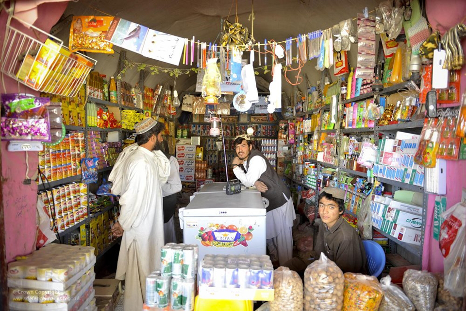 Open shop front