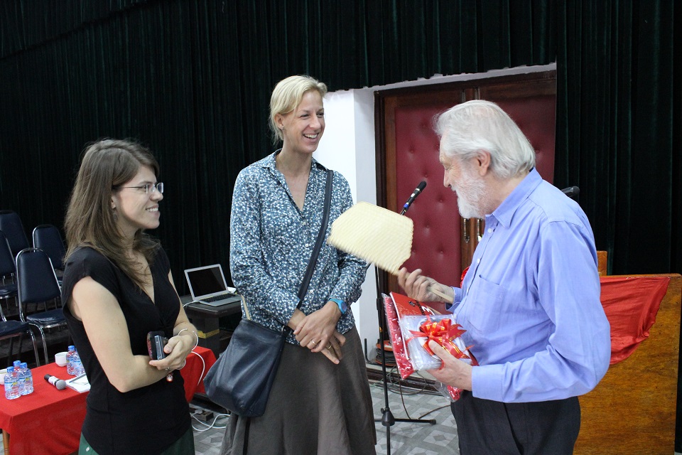 Lord Puttnam with Vientianale 