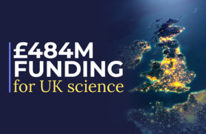 Финансирование британской науки в размере 484 миллионов фунтов стерлингов