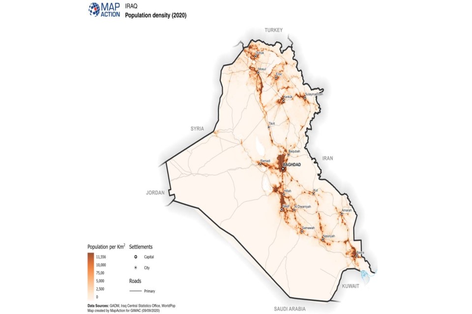 Country policy and information note security situation, Iraq, November