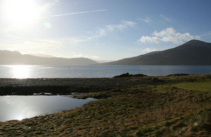 View of the Kyle-of-Lochalsh