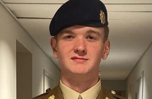 UK Ministry of Defence has confirmed the death of Private Josh Kennington