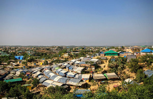 Великобритания объявляет о дополнительном финансировании в размере 4,5 млн фунтов стерлингов для борьбы с рохинджа в Бангладеш.