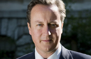 Prime Minister David Cameron