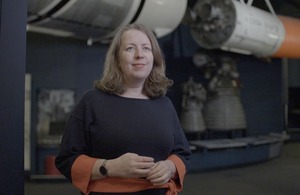 Либби Джексон, руководитель отдела космических исследований космического агентства Великобритании.