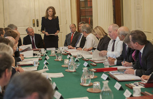 The Business Taskforce report is presented to Cabinet.