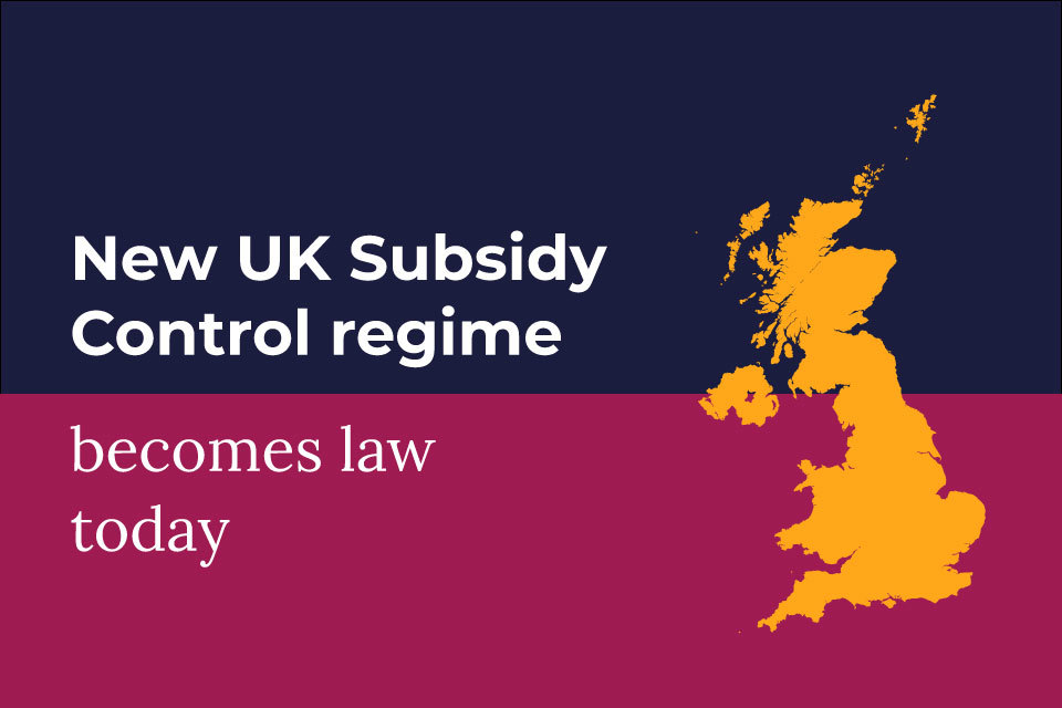 UK Takes Back Control of Business Subsidy Scheme Mirage News