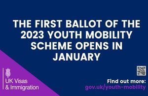 2023 Youth Mobility Scheme for South Korean nationals: 1st ballot