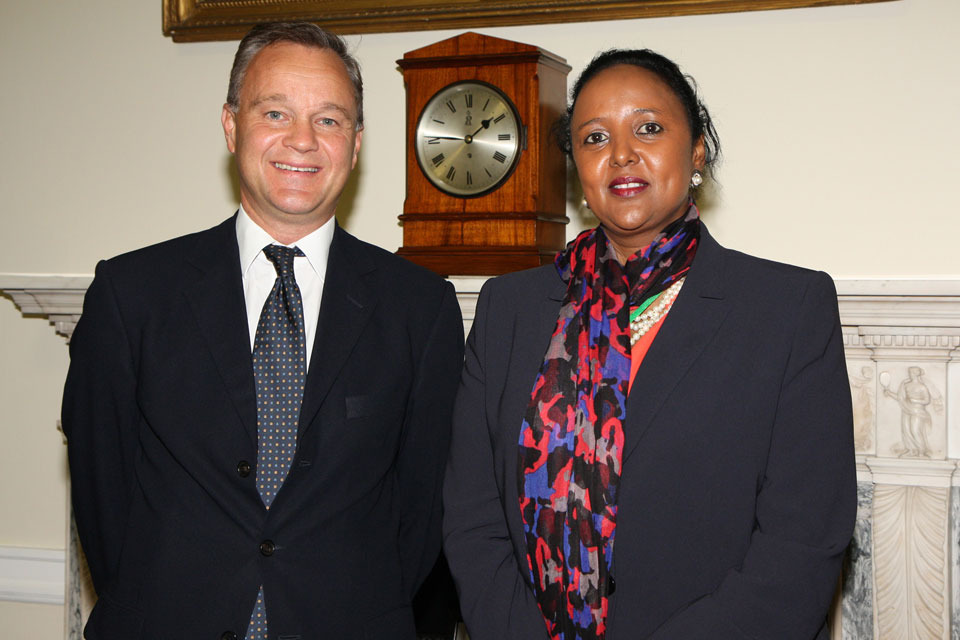 FCO Minister meets Kenyan Secretary for Foreign Affairs GOV.UK