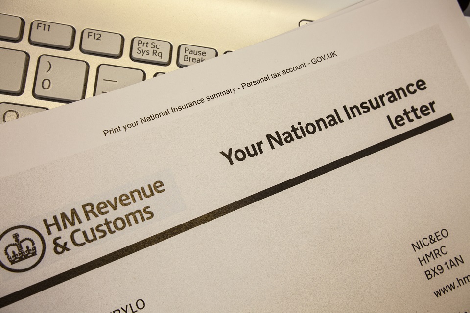 National Insurance Letter