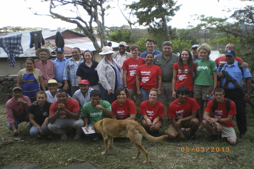 Raleigh International Project in Esteli Nicaragua