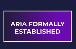 ARIA formally established