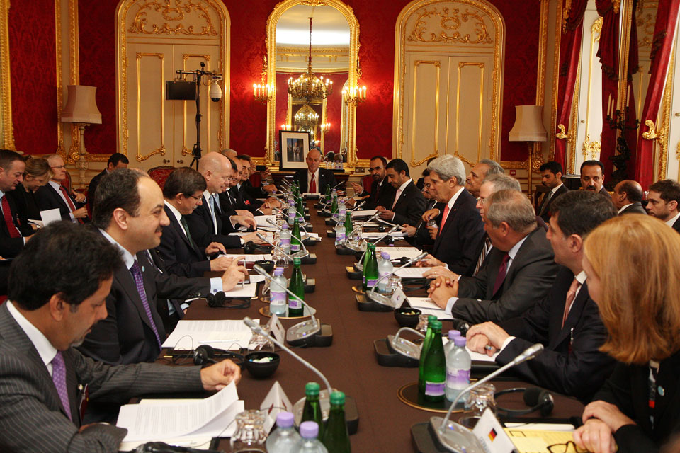 The London 11: the Core Group of the Friends of Syria.