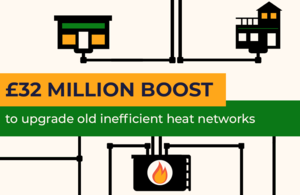 £32 million boost to upgrade old inefficient heat networks