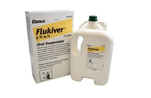 Flukiver 5% wv Oral Suspension packaging