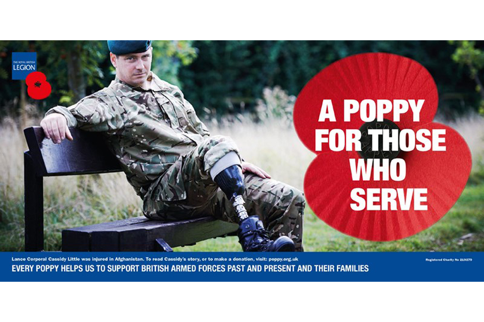 Poppy Appeal, Armed Forces Charity