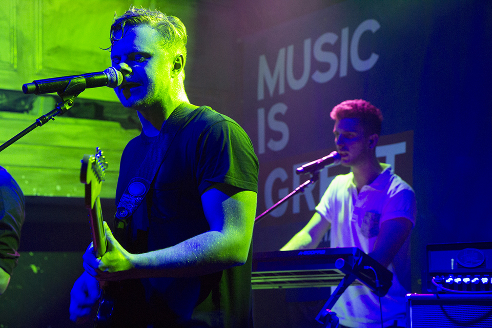 Morning Parade performs at the Music is GREAT Britain showcase in New York City. Photo by Prue Loney.