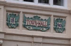 Town hall.