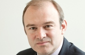 Energy and Climate Change Secretary Edward Davey