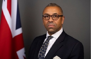 Foreign Secretary James Cleverly