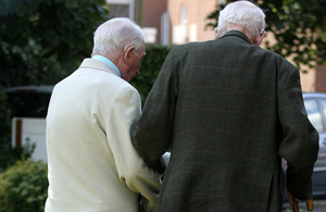 Two old age pensioners