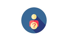Person Icon with Question Mark